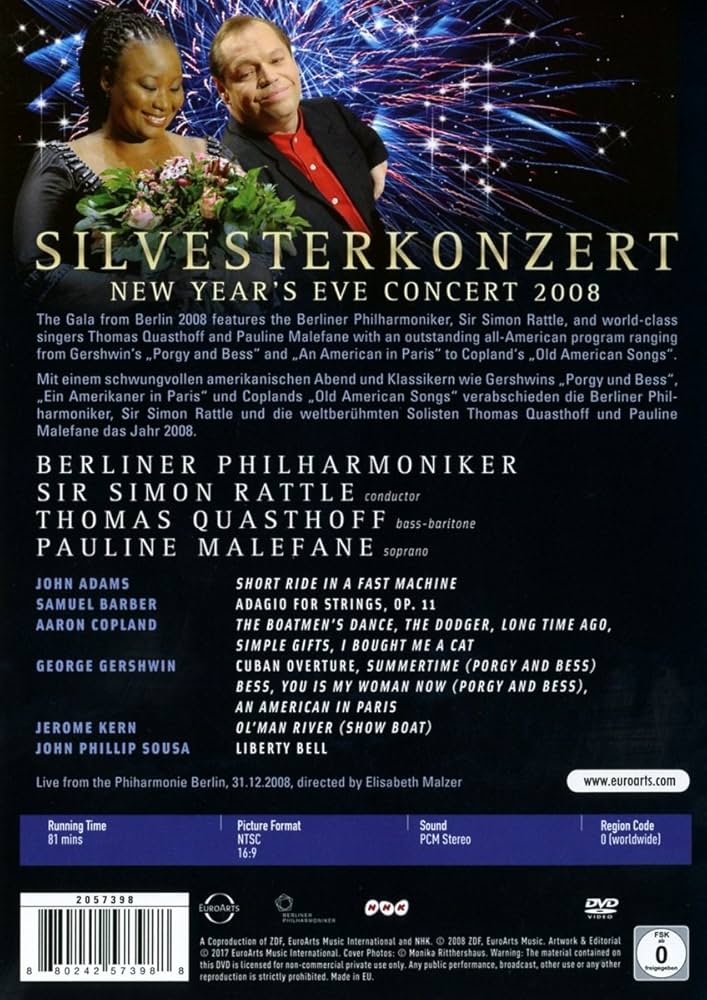 (未使用･未開封品)　Silvesterkonzert 2008: Gala from Berlin [Blu-ray] qdkdu57 Silvesterkonzert 2008 – Gala from Berlin [Blu-ray]: Amazon